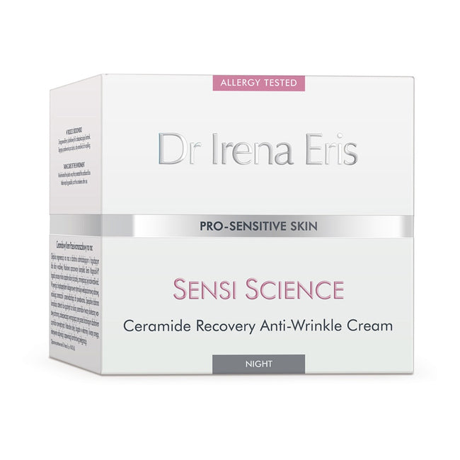 Dr Irena Eris Sensi Science ceramidowy krem przeciwzmarszczkowy na noc 50ml