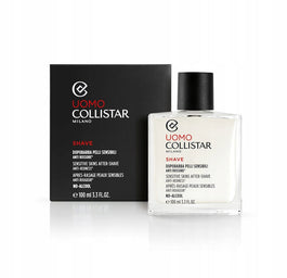 Collistar Zestaw Sensitive Skins After-Shave emulsja po goleniu do skóry wrażliwej 100ml + Toning Shower Gel tonizujący żel pod prysznic 30ml