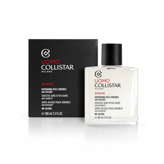 Collistar Zestaw Sensitive Skins After-Shave emulsja po goleniu do skóry wrażliwej 100ml + Toning Shower Gel tonizujący żel pod prysznic 30ml