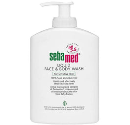 Sebamed Sensitive Skin Liquid Face & Body Wash emulsja do mycia twarzy i ciała 1000ml