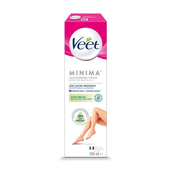 Veet Minima krem do depilacji ciała skóra sucha 100ml