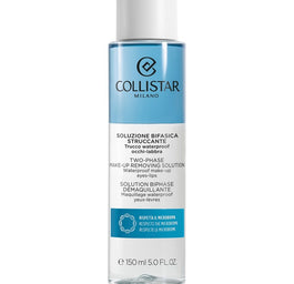 Collistar Two-Phase Make-Up Removing Solution łagodny dwufazowy płyn do demakijażu oczu i ust 150ml