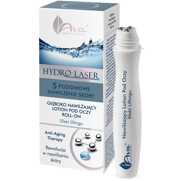 Ava Laboratorium Hydro Laser głęboko nawilżający roll-on pod oczy 15ml