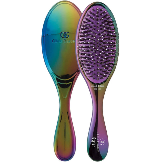Olivia Garden Aurora Brush szczotka do rozczesywania grubych i normalnych włosów Smooth&Shine