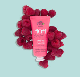 Fluff Superfood Hand Cream antybakteryjny krem do rąk Malina 50ml