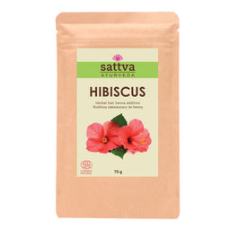 Sattva Zakwaszacz do henny i ziół barwiących Hibiscus 70g