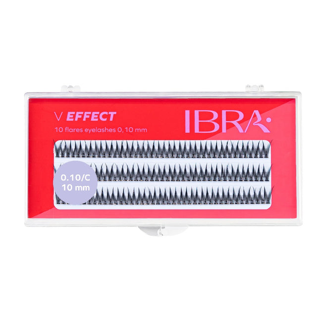 Ibra V Effect kępki rzęs 10mm 120szt.