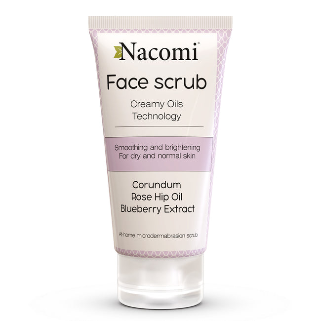 Nacomi Face Scrub peeling wygładzający do twarzy 75ml