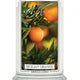 Kringle Candle Duża świeca zapachowa z dwoma knotami Sicilian Orange 623g