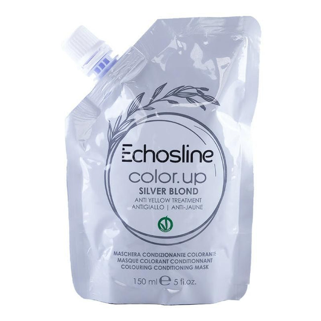 ECHOSLINE Color.up Colouring Conditioning Mask maska koloryzująca do włosów Silver Blond 150ml