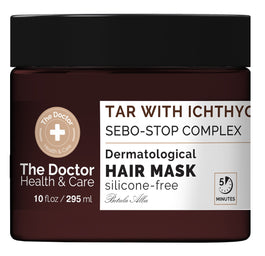 The Doctor Health & Care maska do włosów przeciw przetłuszczaniu Dziegieć + Ichthyol + Sebo-Stop Complex 295ml