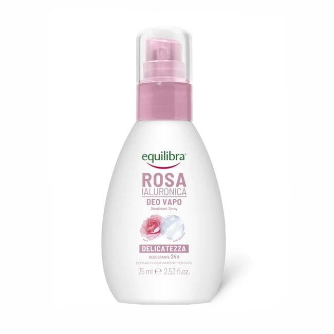 Equilibra Rosa różany dezodorant w sprayu z kwasem hialuronowym 75ml