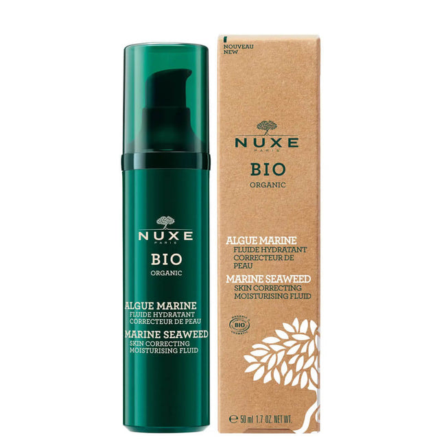 Nuxe Bio Organic lekki krem korygujący o działaniu nawilżającym z algami morskimi 50ml