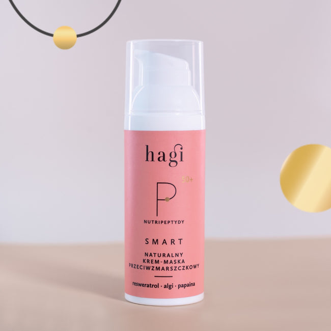 Hagi Smart P naturalny krem-maska przeciwzmarszczkowa do twarzy 50ml