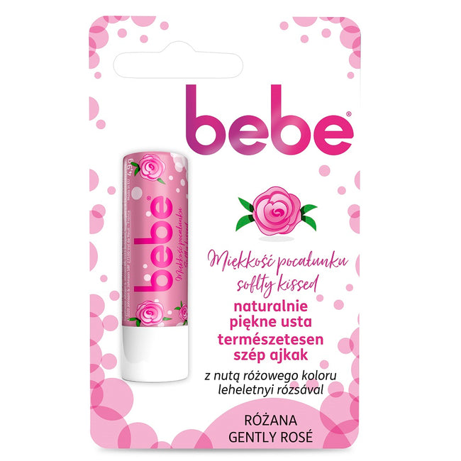 Bebe Young Care pielęgnacyjna szminka do ust Różana 4.9g