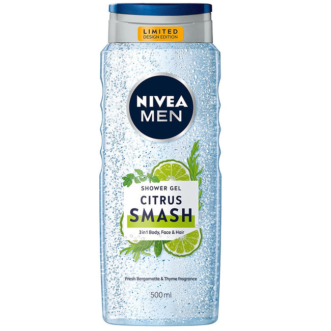 Nivea Men Citrus Smash żel pod prysznic 500ml