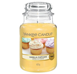 Yankee Candle Świeca zapachowa duży słój Vanilla Cupcake 623g