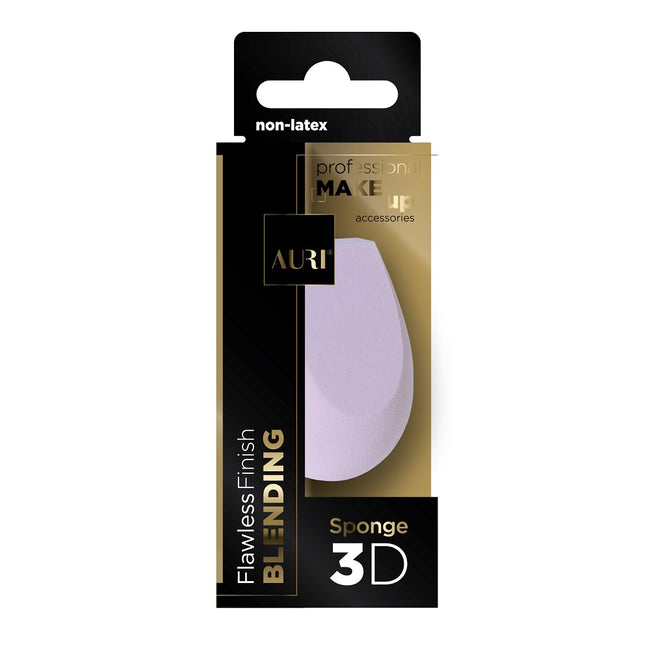 Auri Flawless Finish Blending Sponge 3D gąbka ścięta do makijażu Nude