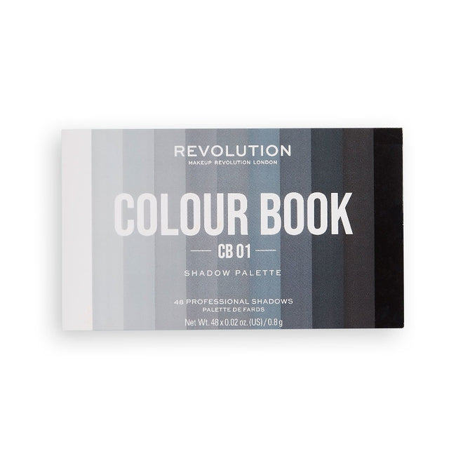 Makeup Revolution Colour Book Eyeshadow Palette paleta cieni do powiek CB01 38.4g