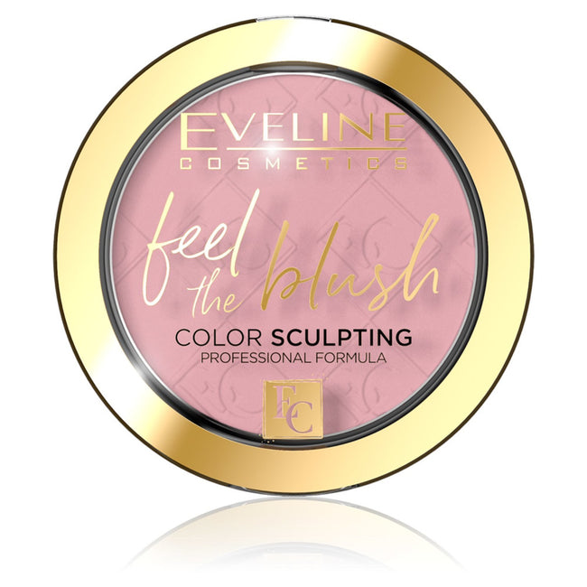 Eveline Cosmetics Feel The Blush róż do policzków 01 Peony 5g