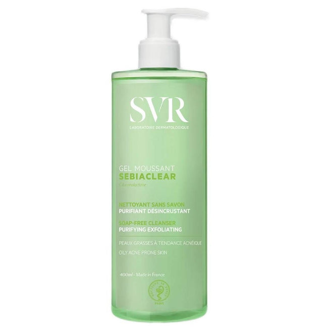 SVR Sebiaclear Gel Moussant żel oczyszczający do twarzy 400ml