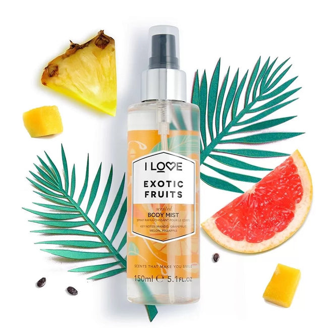 I Love Scented Body Mist zapachowa mgiełka do ciała Exotic Fruits 150ml
