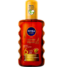 Nivea Sun olejek karotenowy do opalania w spray'u SPF6 200ml