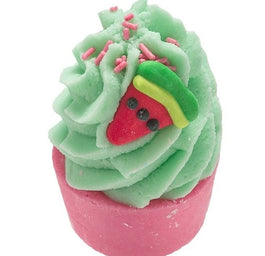 Bomb Cosmetics Who Wants To Be A Melonaire Bath Mallow maślana babeczka do kąpieli 50g