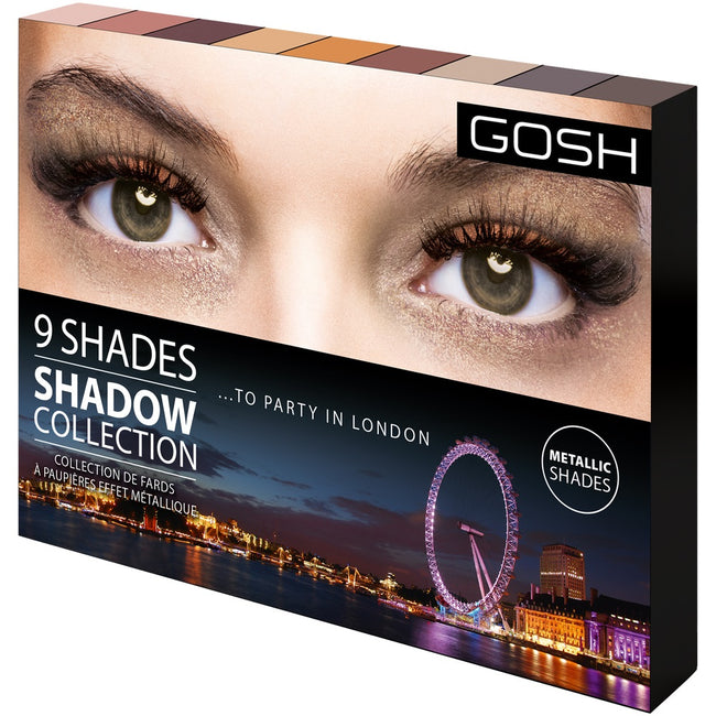 Gosh Shadow Collection Eyeshadow Palette paleta cieni do powiek 005 To Party In London 12g