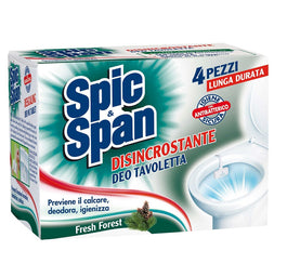Spic&Span Zawieszka do toalety Fresh Forest 4szt.