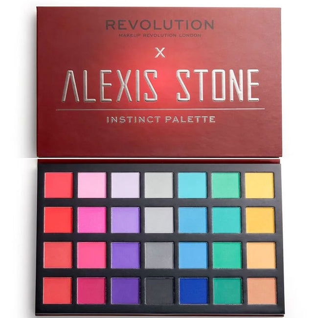 Makeup Revolution Alexis Stone Instinct Eyeshadow Palette paleta cieni do powiek 33.6g
