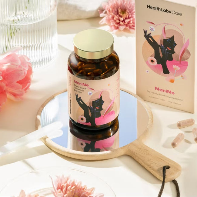 HealthLabs ManiMe suplement na wzmocnienie paznokci 90 kapsułek