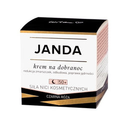 Janda Siła Nici Kosmetycznych krem na dobranoc 50+ Czarna Róża 50ml