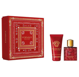 Versace Eros Flame zestaw woda perfumowana spray 30ml + żel pod prysznic 50ml