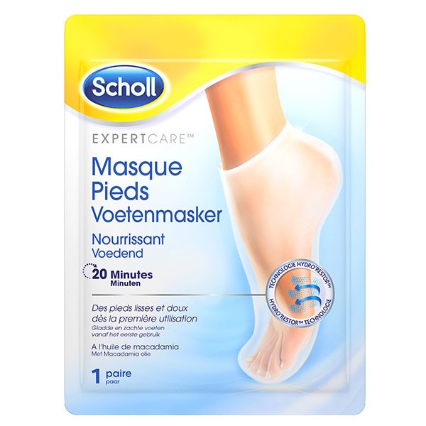Scholl Expert Care Pedi Mask nawilżająca maska do stóp 1 para