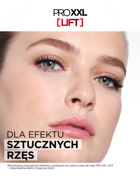 L'Oreal Paris Pro XXL Lift Mascara podwójny tusz do rzęs Black 12ml