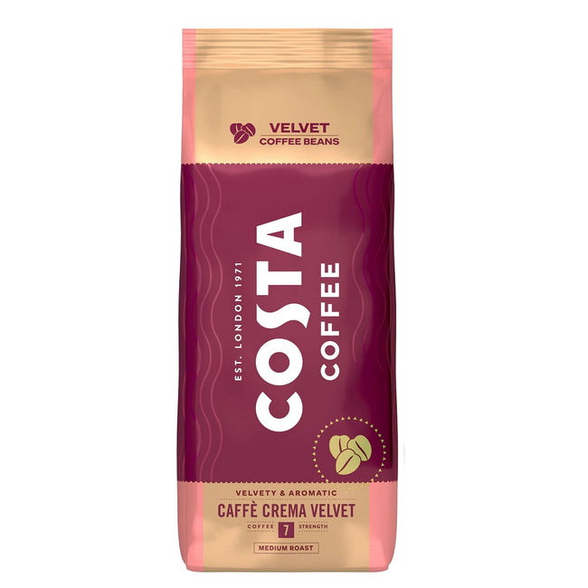 COSTA COFFEE Caffe Crema Velvet kawa ziarnista Medium Roast 1000g