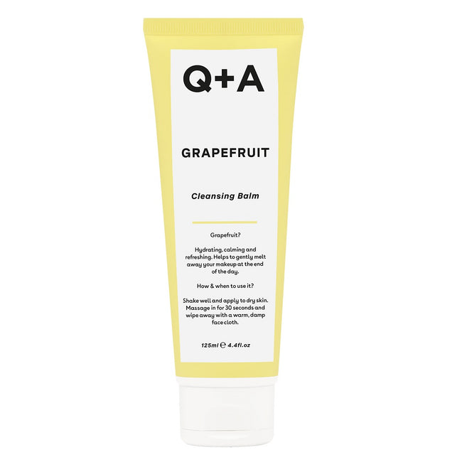 Q+A Grapefruit Cleansing Balm balsam do mycia twarzy z grejpfrutem 125ml