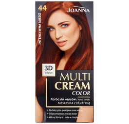 Joanna Multi Cream Color farba do włosów 44 Intensywna Miedź