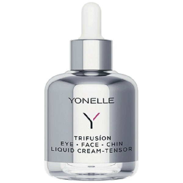 Yonelle Trifusion Eye Face Chin Liquid Cream Tensor płynny krem napinacz pod oczy na twarz i podbródek 50ml