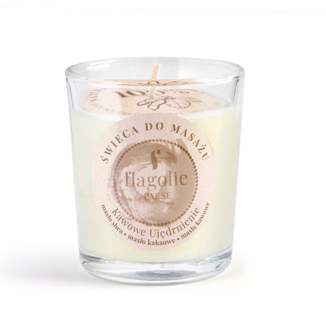 Flagolie Mała świeca do masażu Kawowe Ujędrnienie 70g