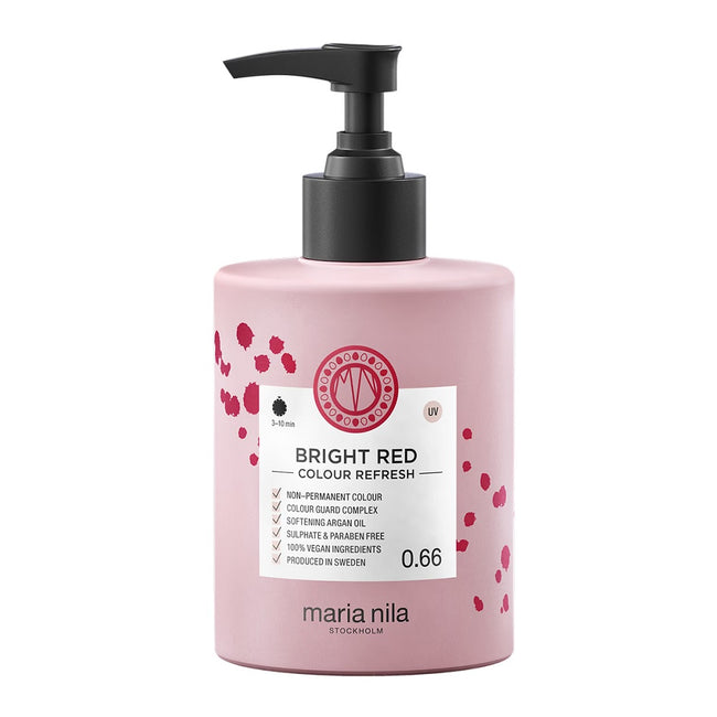 Maria Nila Colour Refresh maska koloryzująca do włosów 0.66 Bright Red 300ml