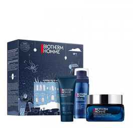 Biotherm Anti-Age Homme zestaw Force Supreme Cream krem do twarzy 50ml + Force Supreme Cleanser żel do mycia twarzy 40ml + Foamshaver Mousse Rasage pianka do golenia 50ml