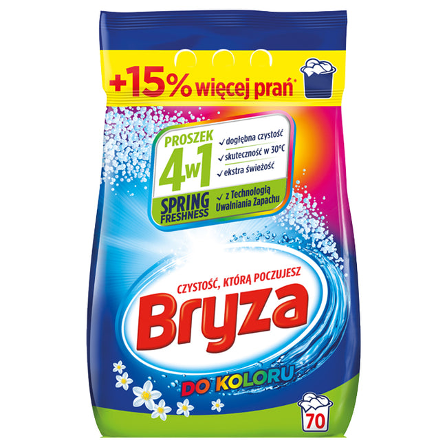 Bryza Spring Freshness proszek 4w1 do prania koloru 4,55kg