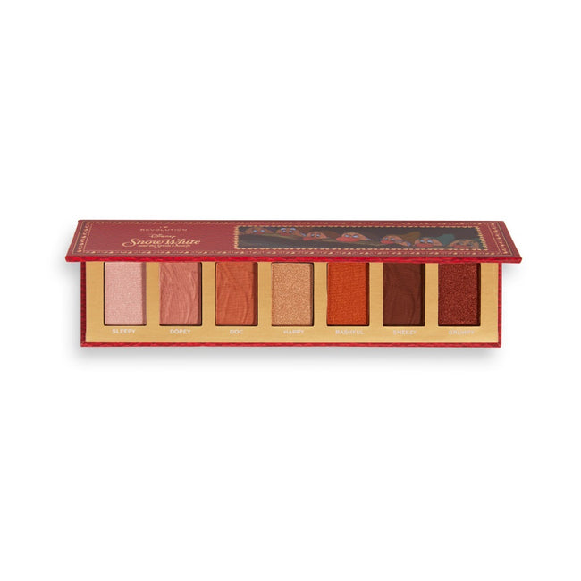 Makeup Revolution I Heart Revolution Disney Fairytale Books Mini Palette paleta cieni do powiek Seven Dwarfs 6.3g