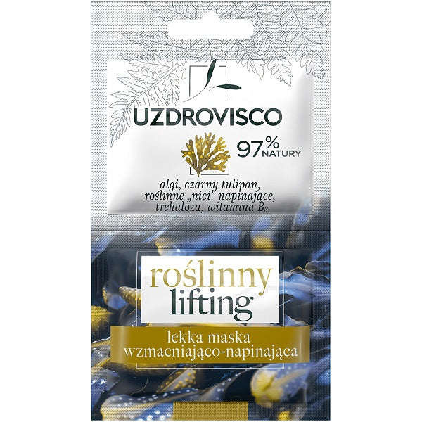 UZDROVISCO Maseczka Lifting Roślinny lifting lekka maska wzmacniająco-napinająca 2x5ml