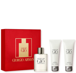 Giorgio Armani Acqua di Gio Pour Homme zestaw woda toaletowa spray 100ml + balsam po goleniu 75ml + żel pod prysznic 75ml