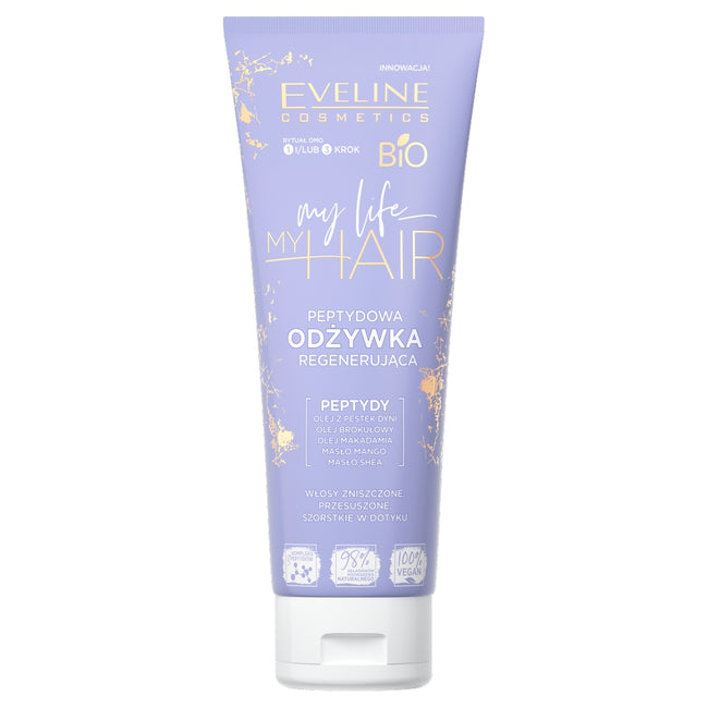 Eveline Cosmetics My Life My Hair peptydowa odżywka regenerująca 250ml