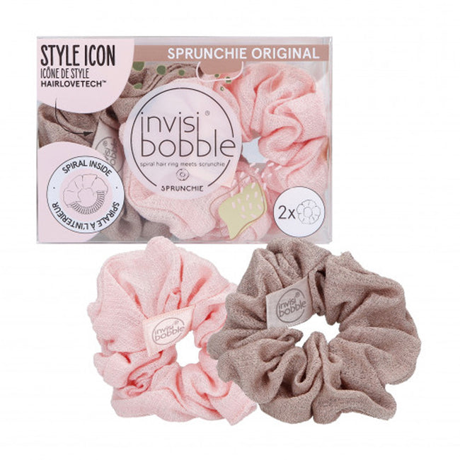 Invisibobble Sprunchie elastyczne gumki do włosów Nordic Breeze Go With Flow 2szt