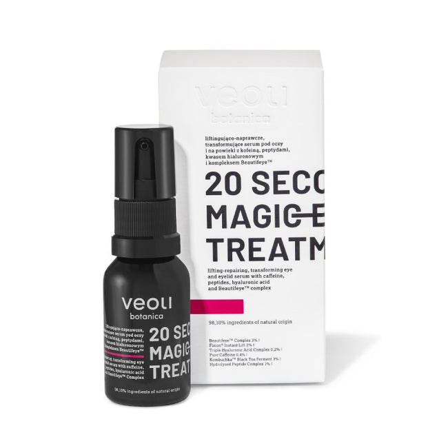 Veoli Botanica 20 Seconds Magic Eye Treatment liftingująco-naprawcze serum pod oczy i na powieki 15ml